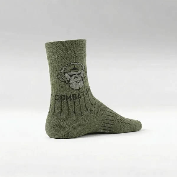 Combatant Patrol Core Mid Summer Trekking Socks — Khaki