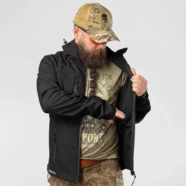 Combatant SHIFT CORE Softshell Jacket — Black