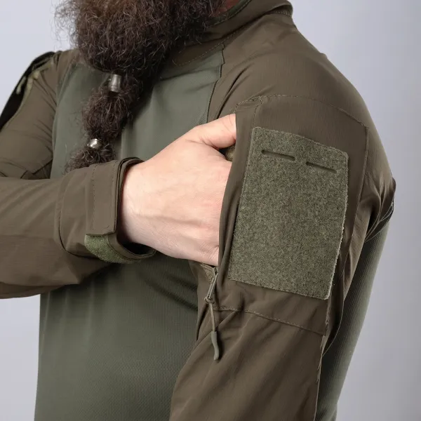 Ubacs Tactical Combatant Raider Core Long Sleeve, Khaki
