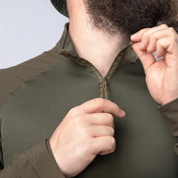 Ubacs Tactical Combatant Raider Core Long Sleeve, Khaki