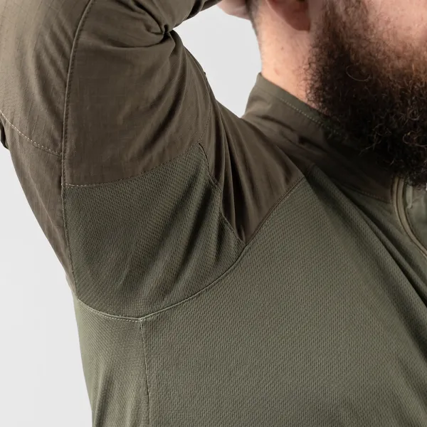 Ubacs Tactical Combatant Raider Core Long Sleeve, Khaki