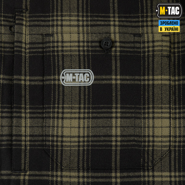 M-Tac Redneck Plaid Shirt, Khaki