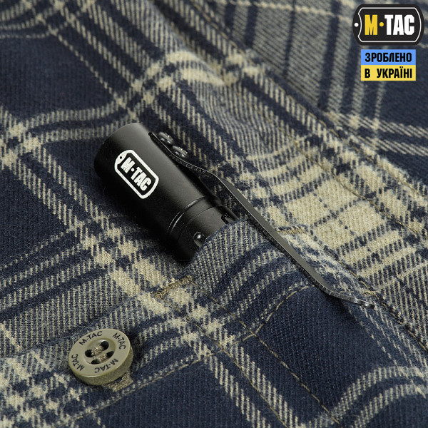 M-Tac Redneck Plaid Shirt — Blue