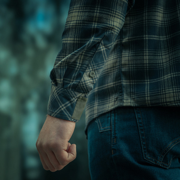 M-Tac Redneck Plaid Shirt — Blue