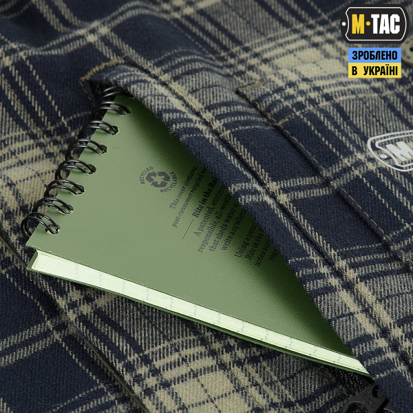 M-Tac Redneck Plaid Shirt — Blue