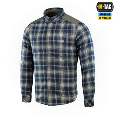 M-Tac Redneck Plaid Shirt — Blue
