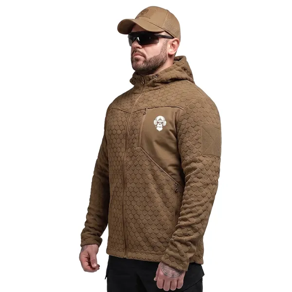 Combatant Scout Fleece Jacket, Coyote