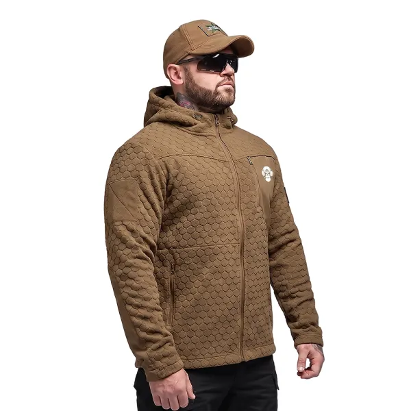 Combatant Scout Fleece Jacket, Coyote