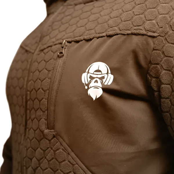 Combatant Scout Fleece Jacket, Coyote