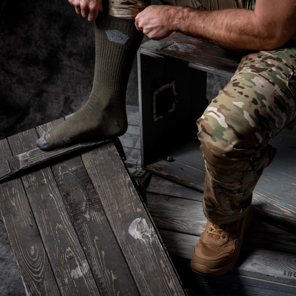 Pentagon Alpine Merino Light Antibacterial Socks, Olive