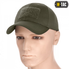 M-Tac Flex Tactical Ripstop Cap with Velcro — Light Olive