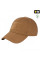 M-Tac Flex Ripstop Tactical Cap with Velcro Patch — Coyote