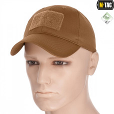 M-Tac Flex Ripstop Tactical Cap with Velcro Patch — Coyote