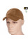 M-Tac Flex Ripstop Tactical Cap with Velcro Patch — Coyote