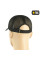 M-Tac Flex Ripstop Tactical Cap with Mesh & Velcro, Black
