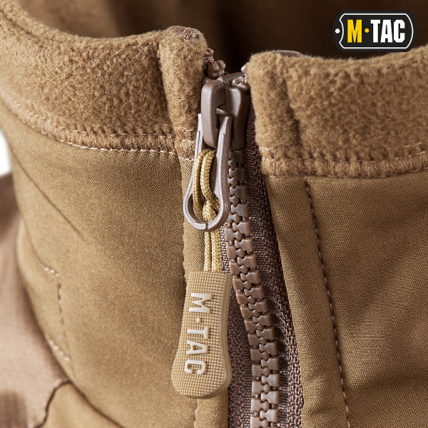 M-Tac Norman Windblock Fleece Tactical Jacket — Coyote