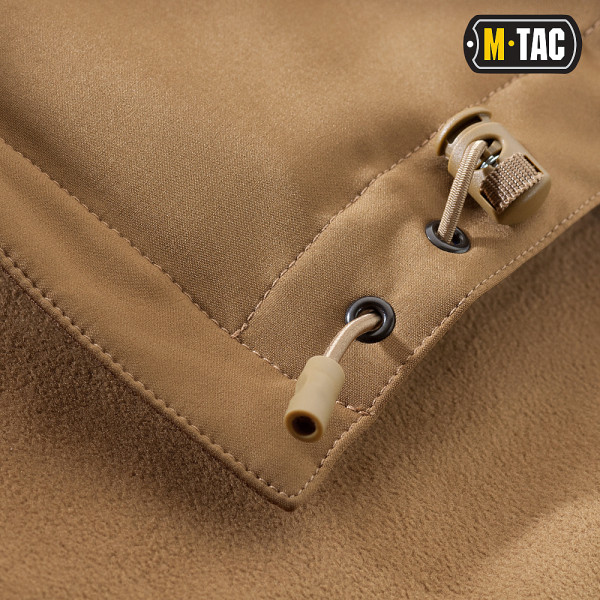 M-Tac Norman Windblock Fleece Tactical Jacket — Coyote