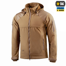 M-Tac Norman Windblock Fleece Tactical Jacket — Coyote