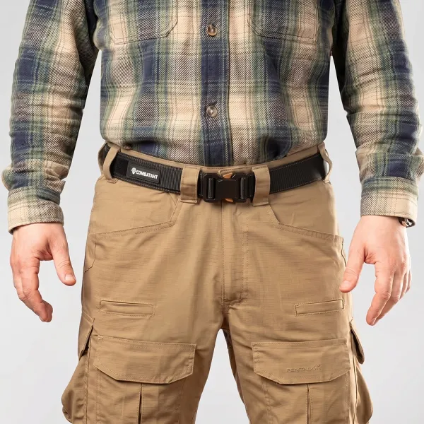 Cobra Combatant Sentinel Core Tactical Belt — Black