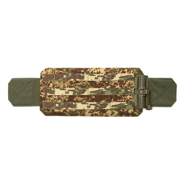 Cummerbund panels with pockets and quick-release. Size L (15×30 cm). Predator camo. Set of 2