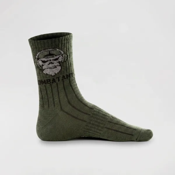 Combatant Ranger Trek Mid Core Trekking Socks — Olive