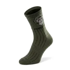 Combatant Ranger Trek Mid Core Trekking Socks — Olive