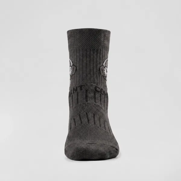 Combatant Ranger Trek Mid Core Trekking Socks, Gray