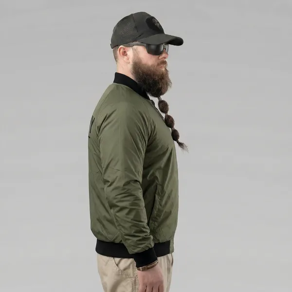 Army Ukraine Tactical Windbreaker Jacket — Olive