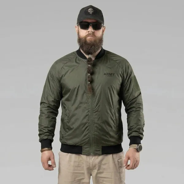 Army Ukraine Tactical Windbreaker Jacket — Olive