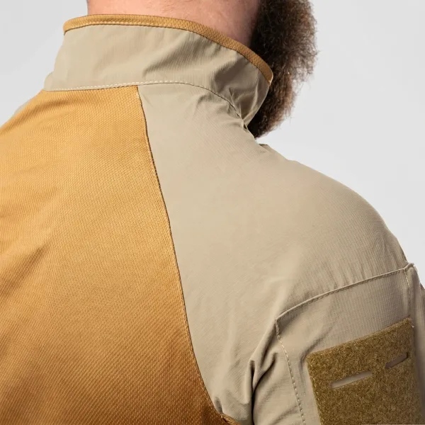 Ubacs Tactical Combatant Raider Core Short Sleeve — Coyote