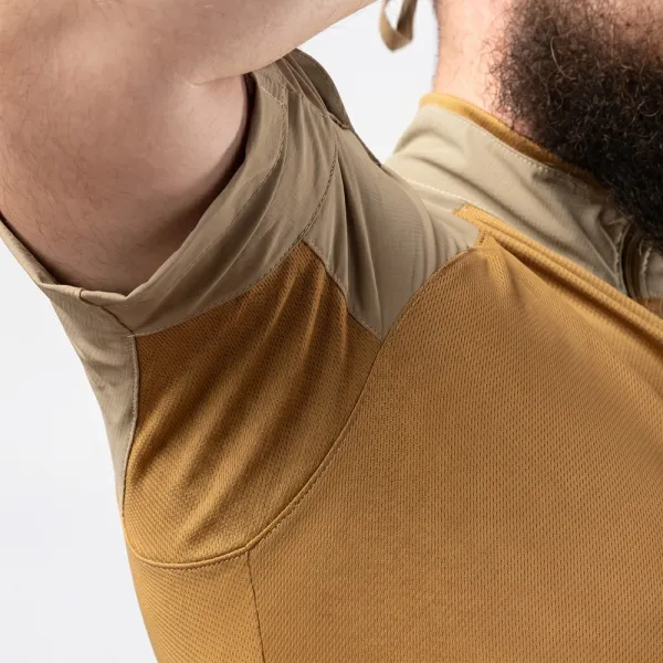 Ubacs Tactical Combatant Raider Core Short Sleeve — Coyote
