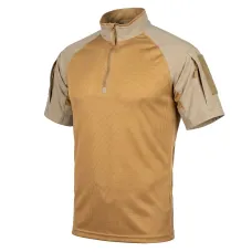 Ubacs Tactical Combatant Raider Core Short Sleeve — Coyote
