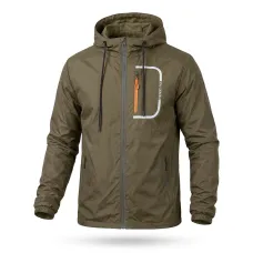 The North Face Olive Windbreaker