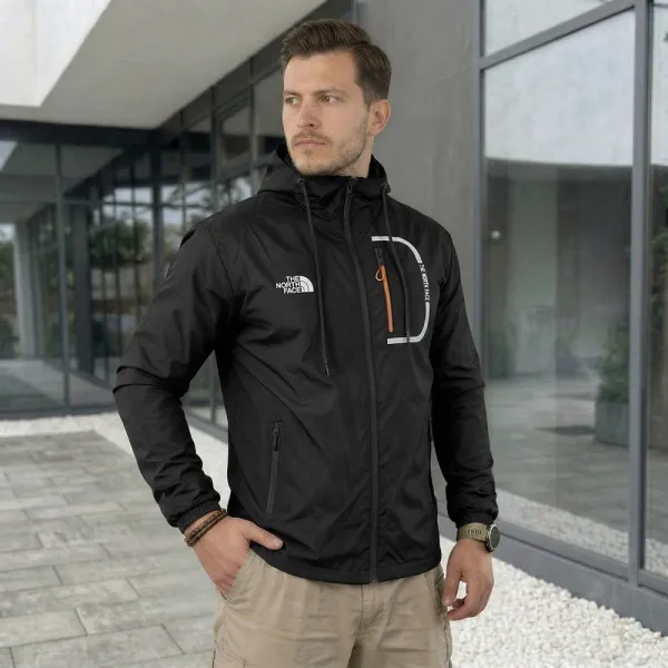 The North Face Windbreaker Jacket, Black
