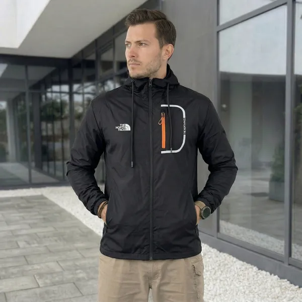 The North Face Windbreaker Jacket, Black
