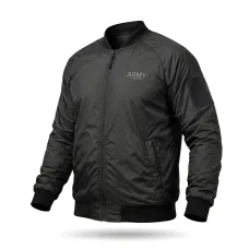 Army Ukraine Tactical Windbreaker Jacket — Black