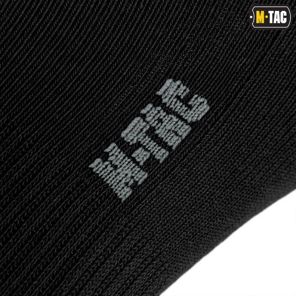 M-Tac Short Tactical Socks, Black