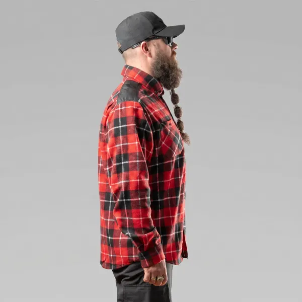 Combatant Blackwater Pro 250 Plaid Shirt (Lava)