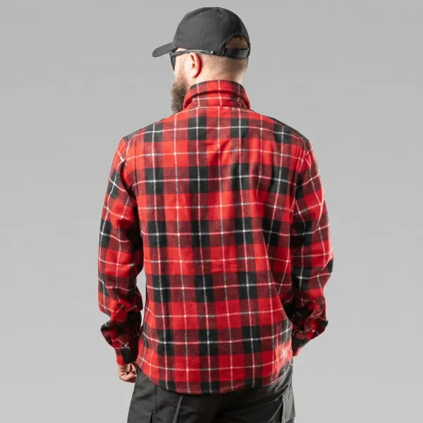 Combatant Blackwater Pro 250 Plaid Shirt (Lava)