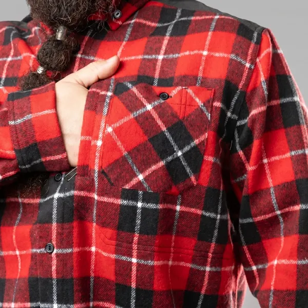 Combatant Blackwater Pro 250 Plaid Shirt (Lava)
