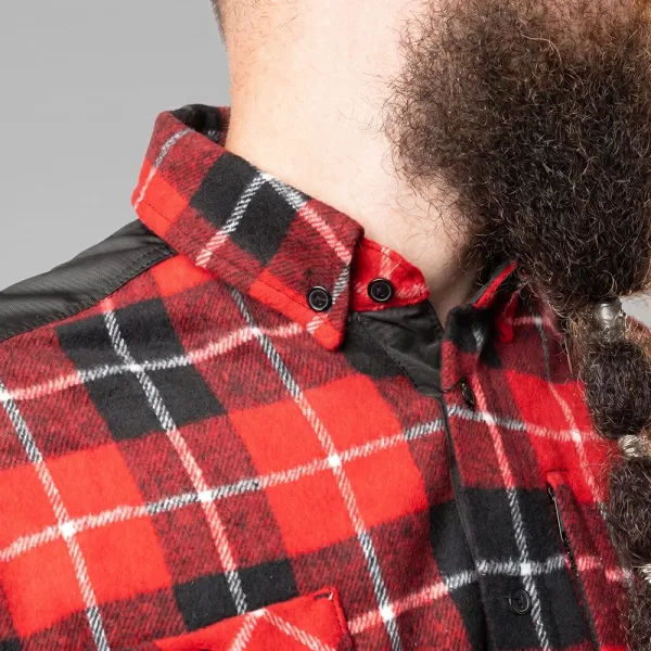 Combatant Blackwater Pro 250 Plaid Shirt (Lava)