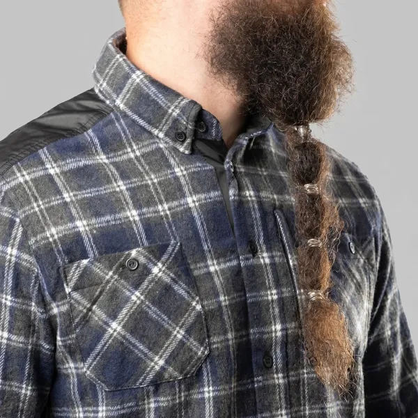 Combatant Blackwater Pro 250 Plaid Shirt — Storm