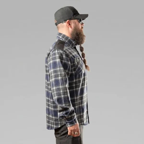 Combatant Blackwater Pro 250 Plaid Shirt — Storm