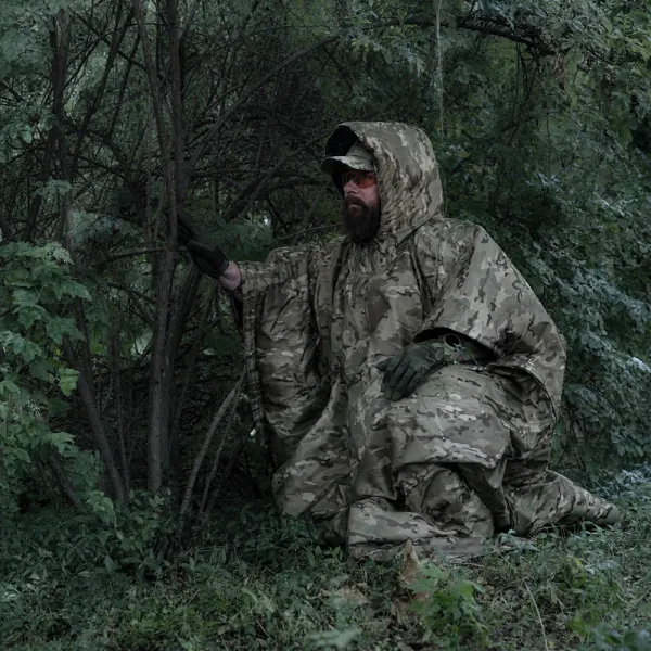 COMBATANT Ghostcover Tactical Poncho — Multicam