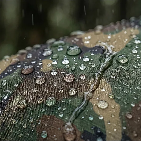Military Camouflage Rain Poncho/Tarp 9231