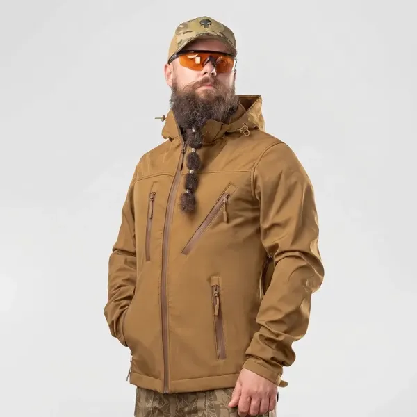 Combatant SHIFT CORE Softshell Jacket — Coyote