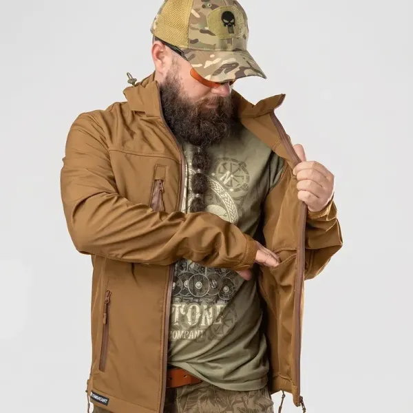 Combatant SHIFT CORE Softshell Jacket — Coyote