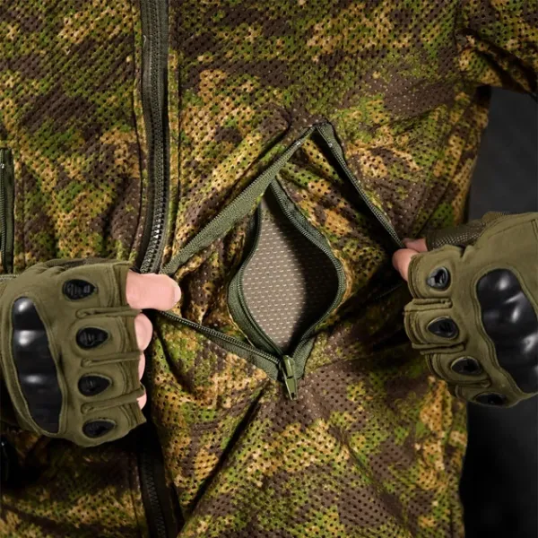 Forest Gump D5 Mosquito-Repellent Camouflage Suit, Multicam