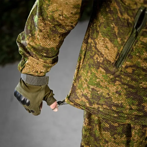 Forest Gump D5 Mosquito-Repellent Camouflage Suit, Multicam