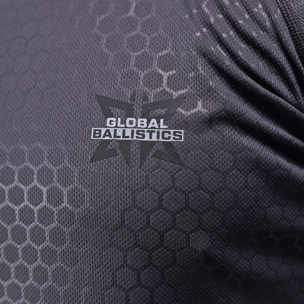 Global Ballistics Hexagon Tactical T-Shirt - Gray